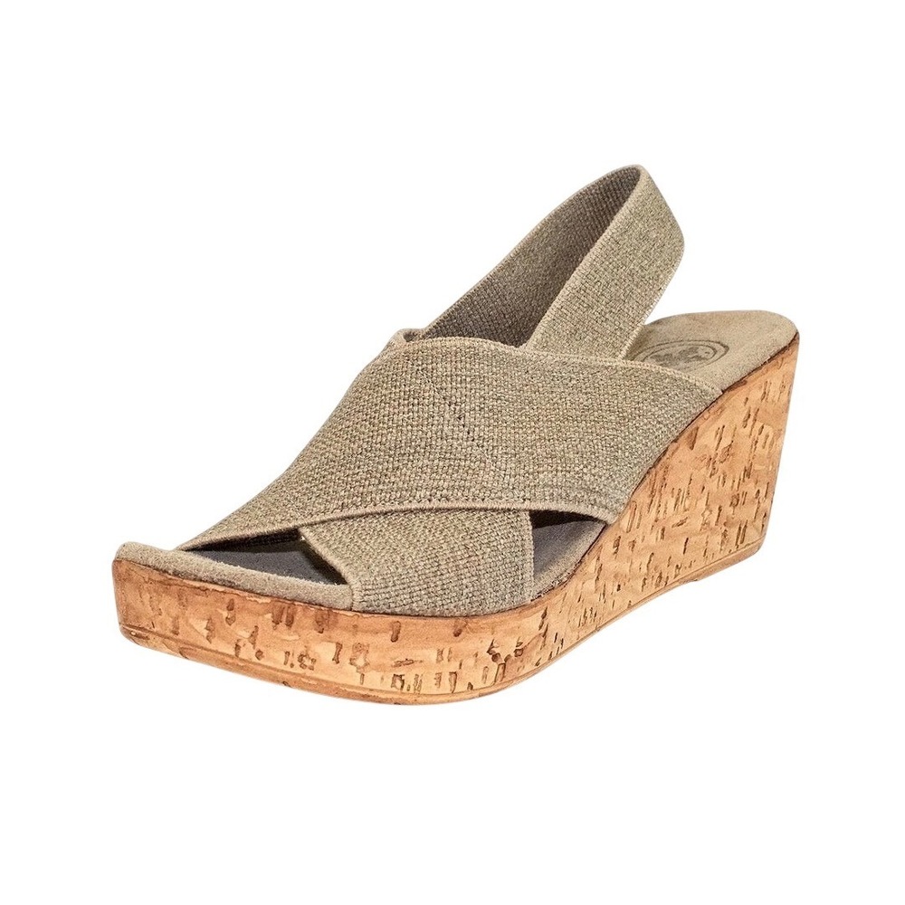 Charleston Shoe Co. MED Wedge Sandals Women's Size 10